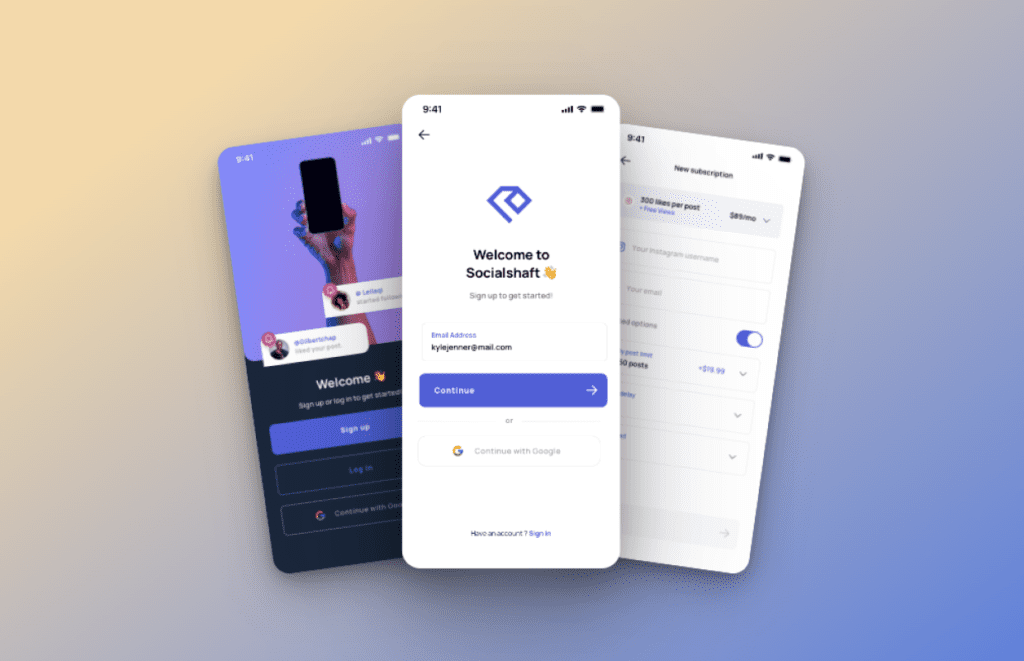 Social media engagement solution design by Andrea Tomić